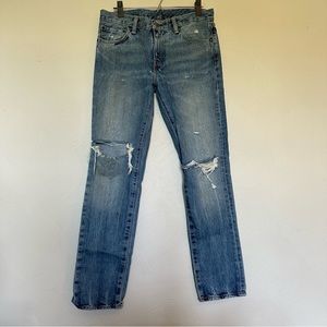 Levi’s 511 Slim Fit Distressed Denim Jeans 32x32